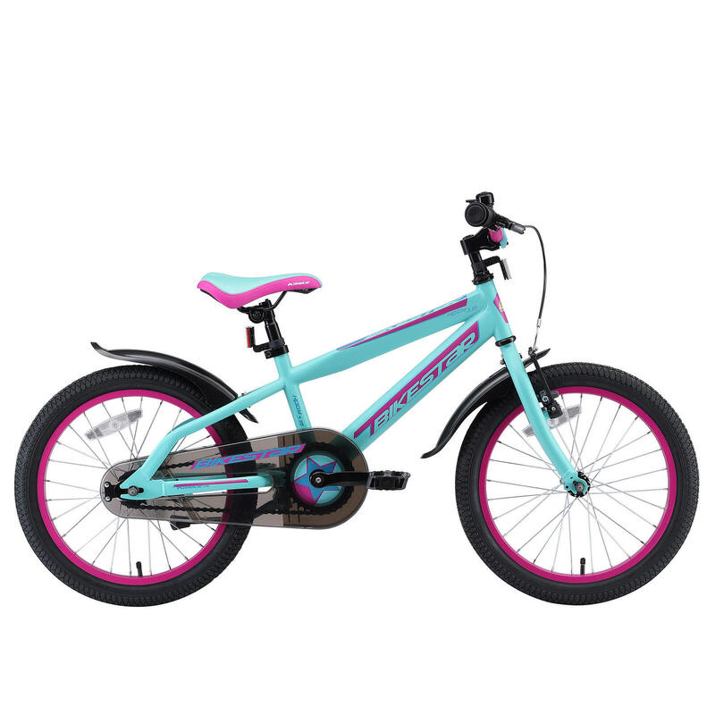 Vélo enfant 18 pouces à partir de 5 - 7 ans, VTC Urban Jungle