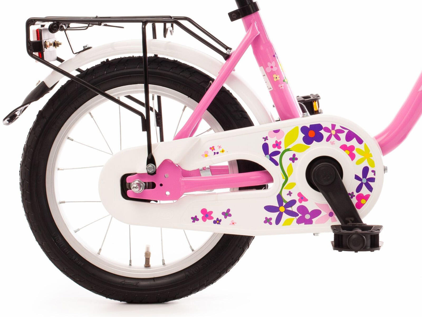 Bachtenkirch kinderfiets Jee Bee 14 inch roze 2/2