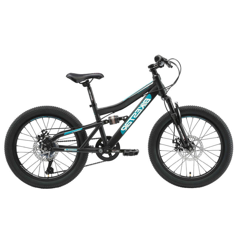 VTT 24" vélo enfant 9 ans, tout suspendu, 21 vitesses, frein à disque