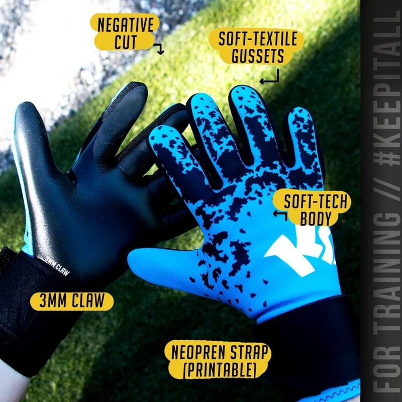 Guantes Keepersport Varan7 Challenge NC Azul