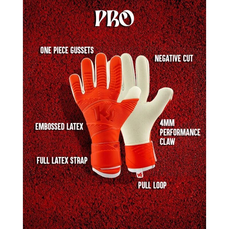 Guantes KEEPERsport Varan8 Pro NC rojos