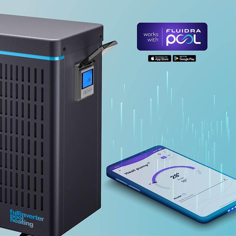 Bomba de calor con tecnología Inverter para piscinas de hasta 30m3 2/5