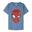 Maglia a Maniche Corte per Bambini Spider-Man Azzurro