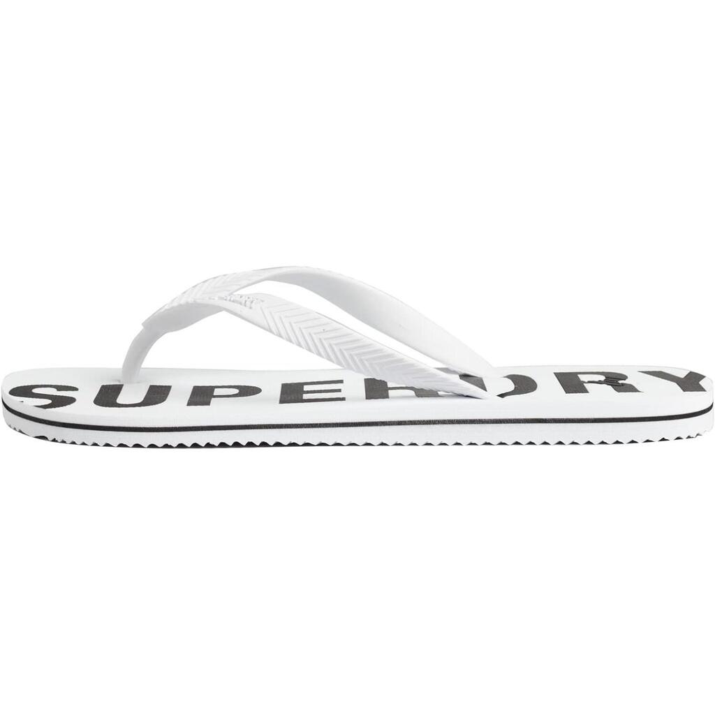 Flip Flop Superdry White Rubber Comfort