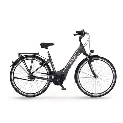 FISCHER City E-Bike CITA 5.0i schiefergrau matt 28 Zoll RH 44 cm 504 Wh