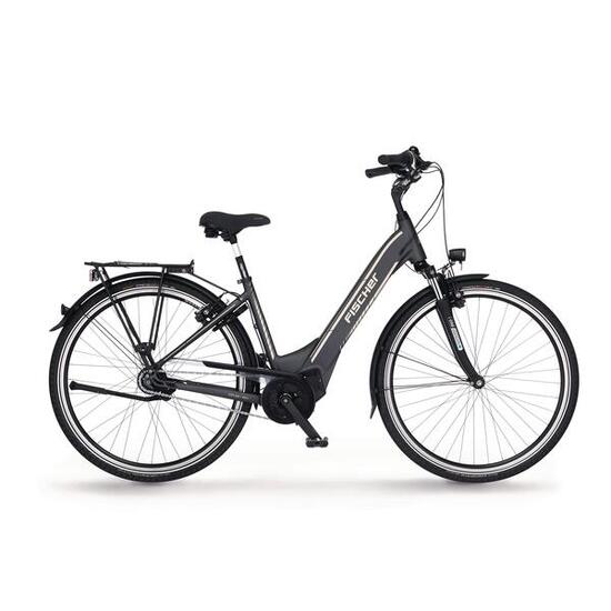 FISCHER City E-Bike CITA 5.0i schiefergrau matt 28 Zoll RH 44 cm 504 Wh