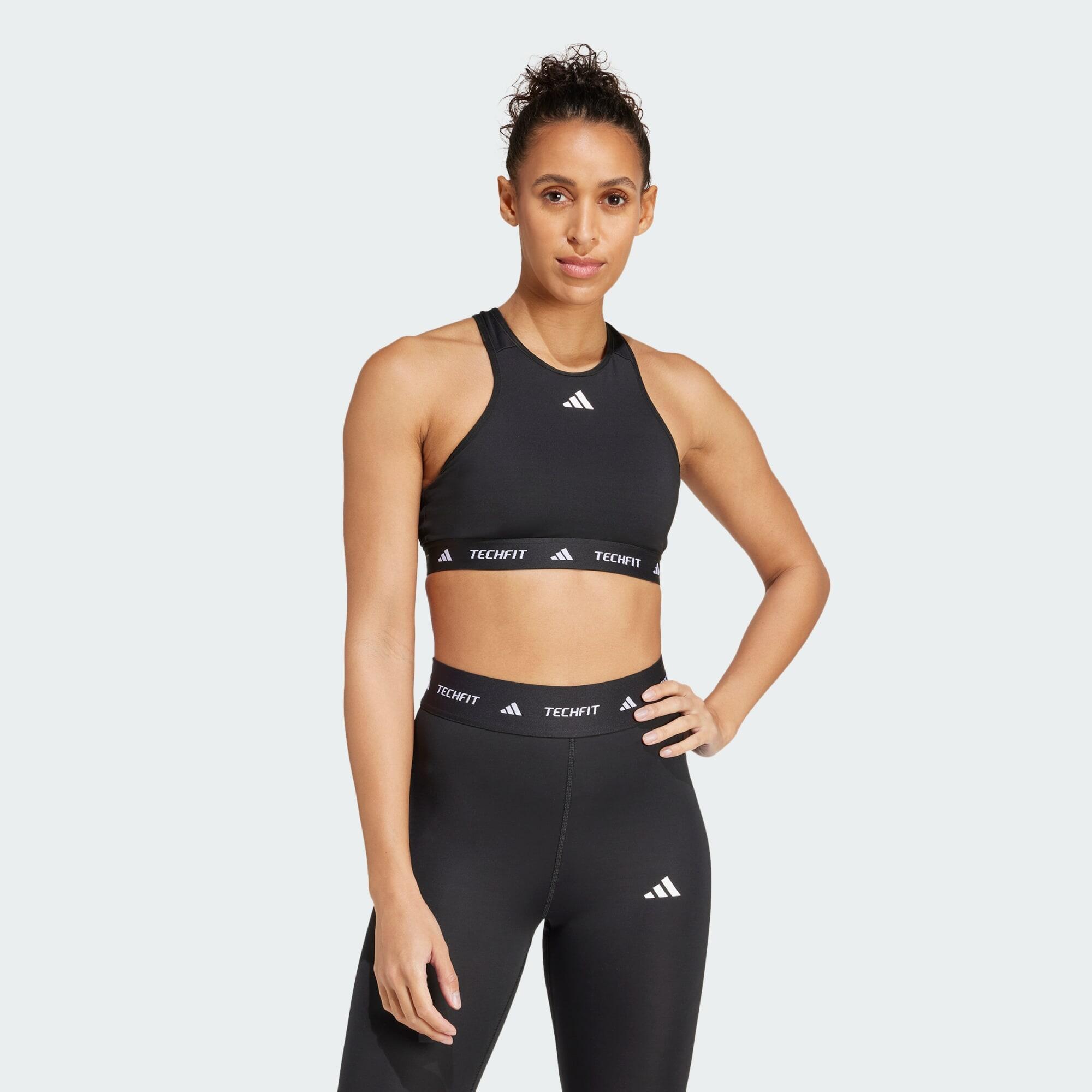 ADIDAS TECHFIT Medium-Support High-Neck Beha