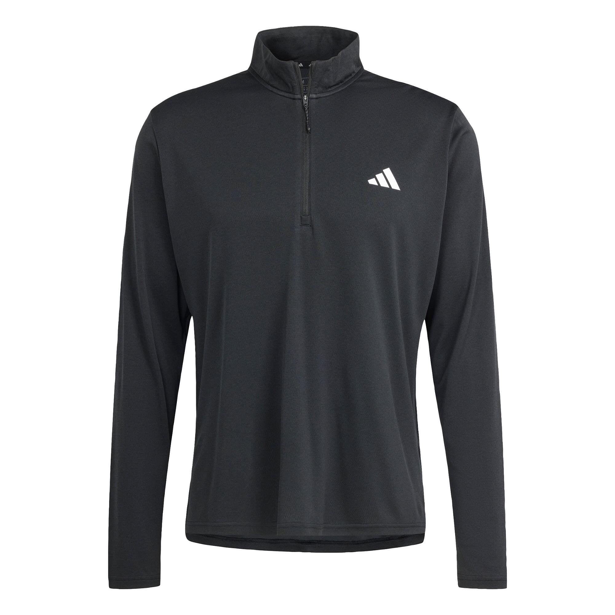 Essentials long-sleeve 1/4 zip training shirt