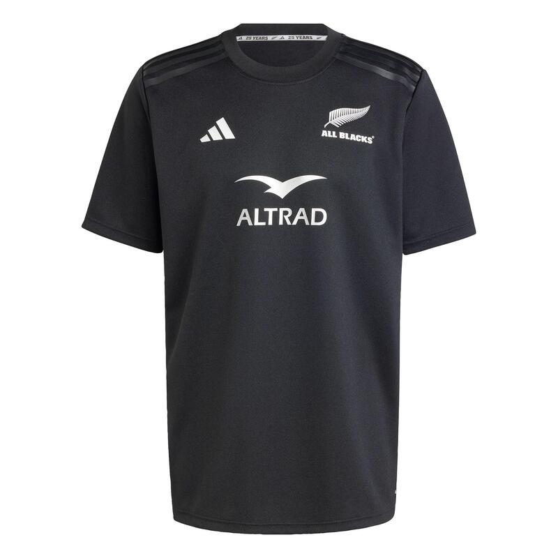 Maillot de rugby manches courtes All Blacks AEROREADY