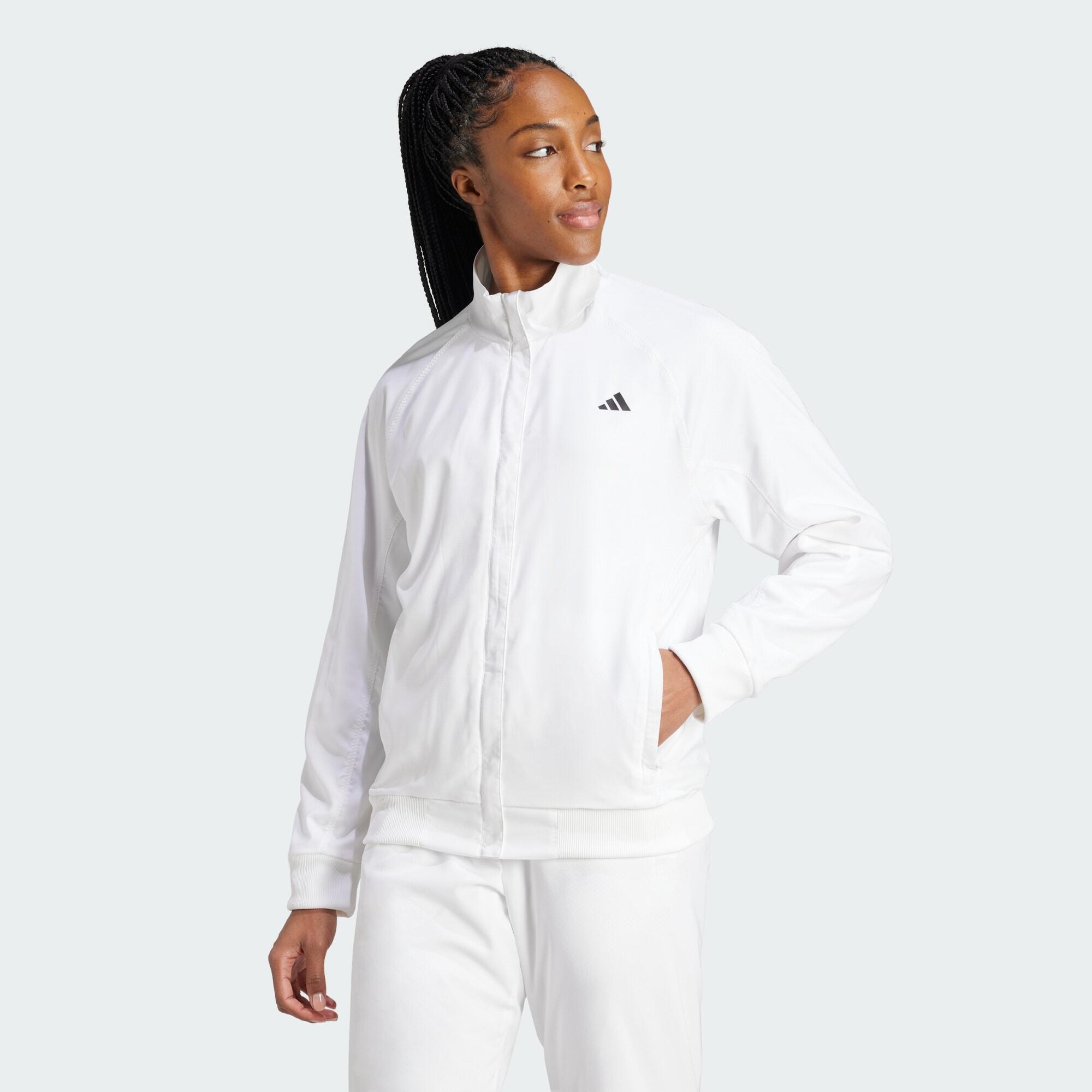 Adidas - Veste De Tennis Walk-on - Veste - Blanc - 48 Xl - Decathlon
