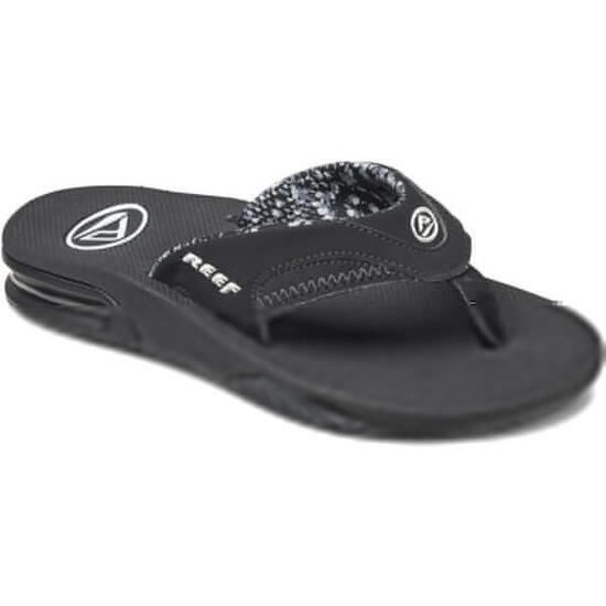 Tongs Fanning Femme - Noir