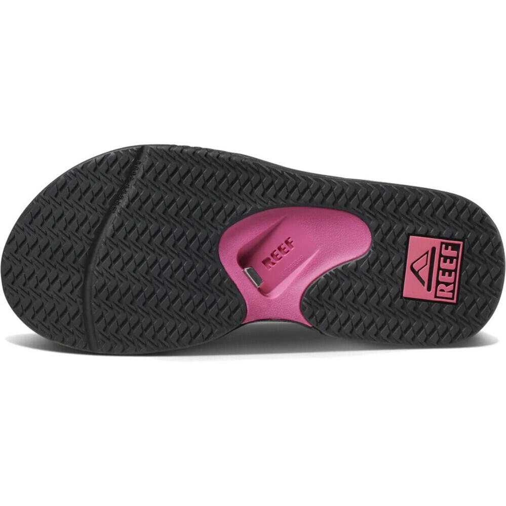 Tongs Fanning Femme - Noir 3/6