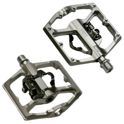 Pedały rowerowe platformowe SPD dwustronne P2R Flatman 70SPD