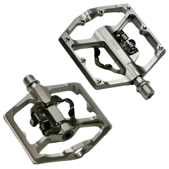 Pedały rowerowe platformowe SPD dwustronne P2R Flatman 70SPD