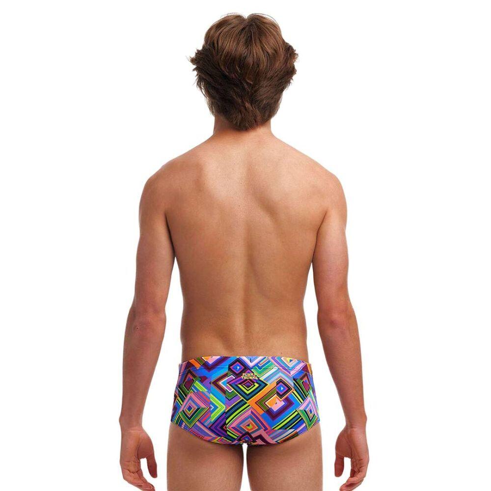Kąpielówki chłopięce spodenki bokserki szybkoschnące na basen Funky Trunks 2/3