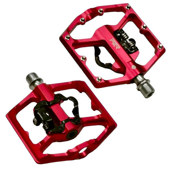 Pedały rowerowe platformowe SPD dwustronne P2R Flatman 70SPD