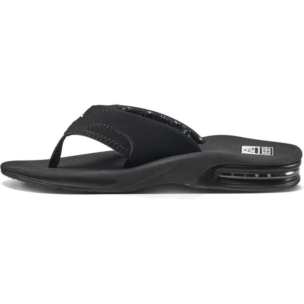 Tongs Fanning Femme - Noir 4/6