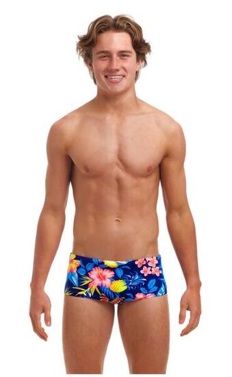 Kąpielówki chłopięce spodenki bokserki szybkoschnące na basen Funky Trunks