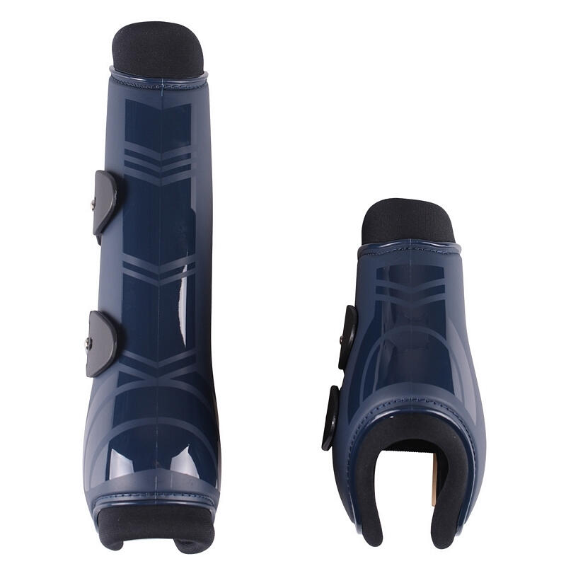 Conjunto de polaina delantera y protector de menudillos para caballo  QHP 3/4