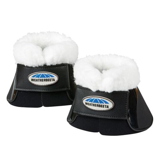 Guêtres pour cheval à graniture polaire Weatherbeeta Fleece Trim
