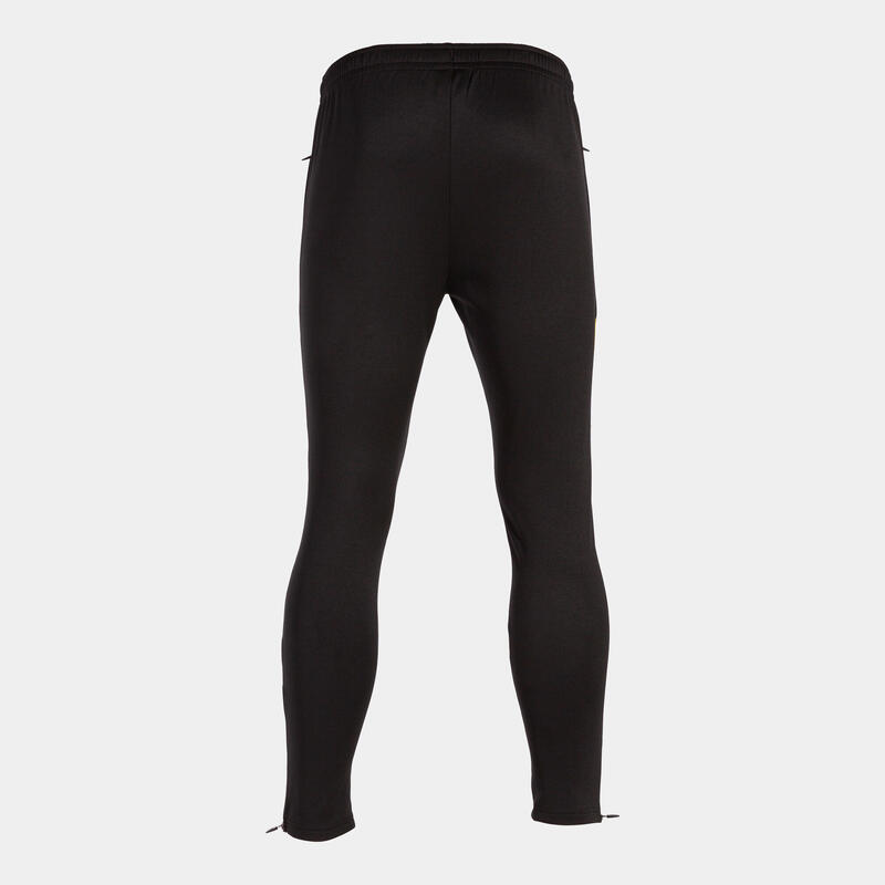 Pantalón Largo Fútbol Hombre Joma Championship VII Negro