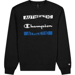 Sweat sans capuche homme Champion Authentic Athletic Noir