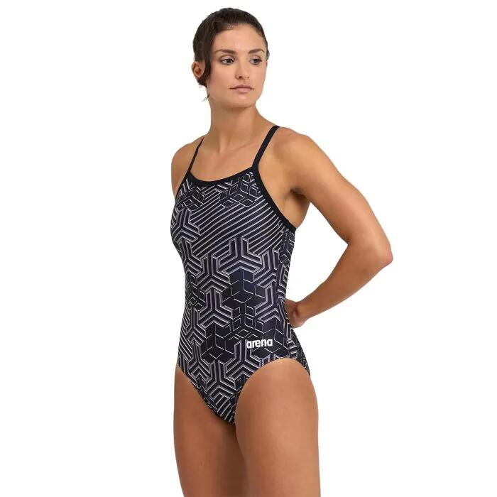 Arena W Kikko Pro Swimsuit Lightdrop Back Black-Multi