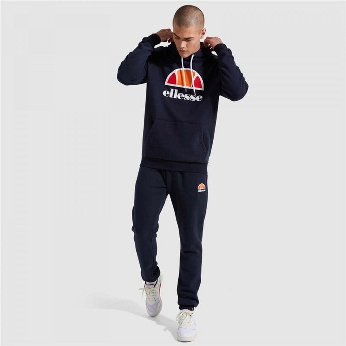 Sweat à capuche homme Ellesse Dahryl OH Bleu foncé 4/5
