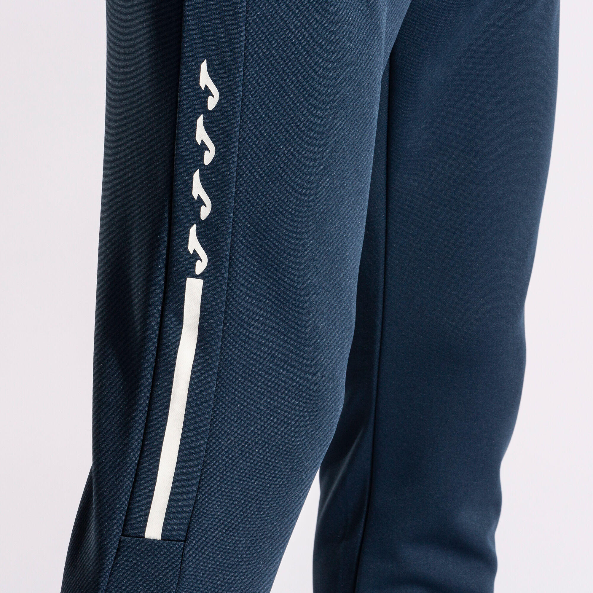 Pantalón Largo Fútbol Hombre Joma Eco Supernova Marino 3/7