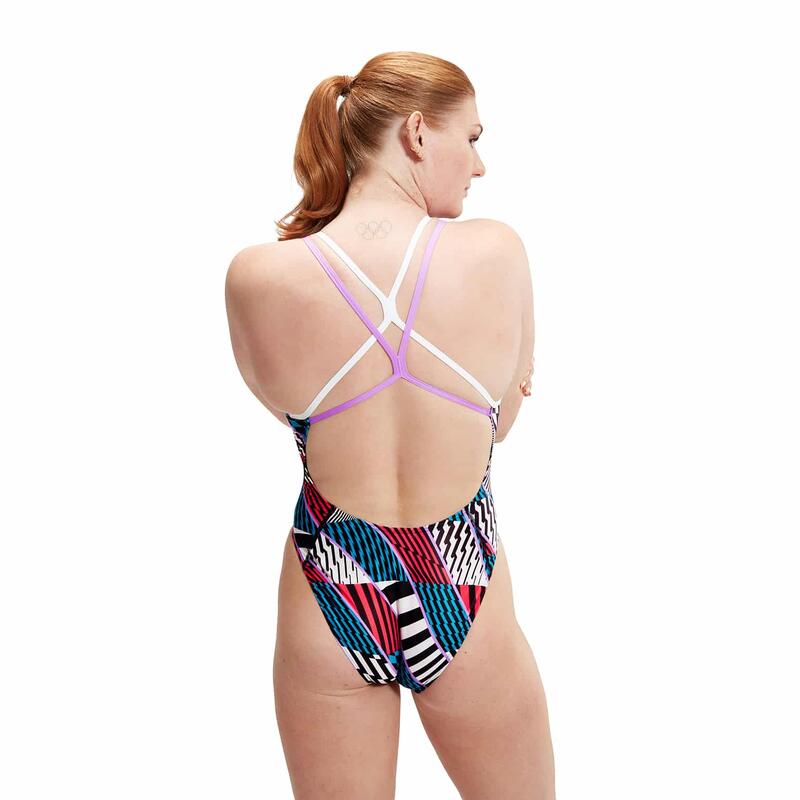 Dames zwempak uit 1 stuk Speedo Dig Starback