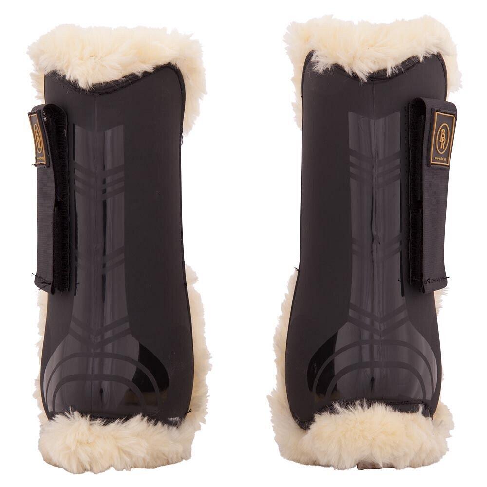 Sheepskin gaiters imitation gel inside BR Snuggle Riding