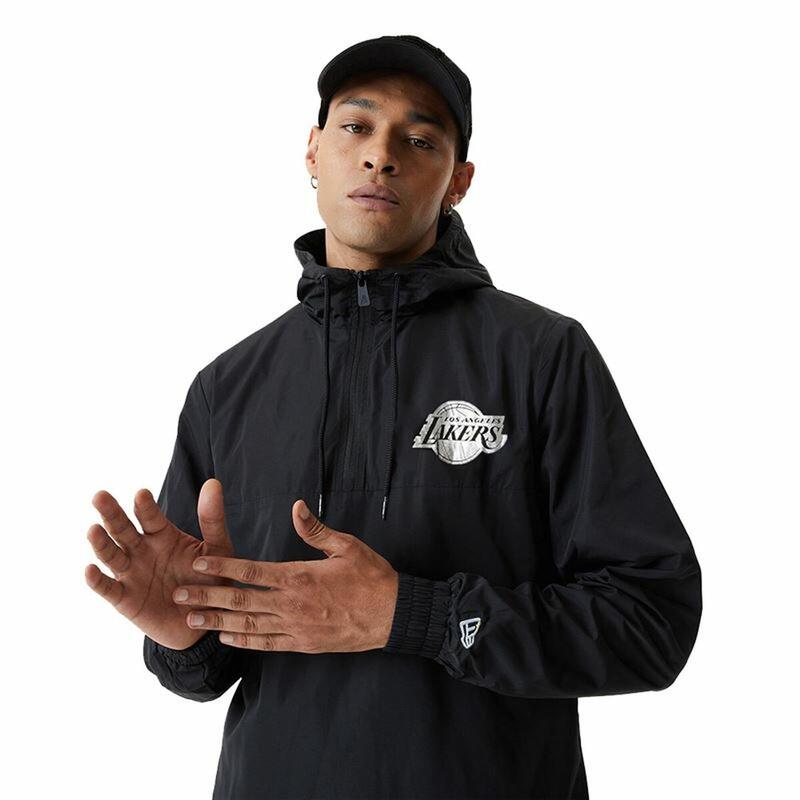 Sudadera con Capucha Hombre New Era Los Angeles Lakers Negro