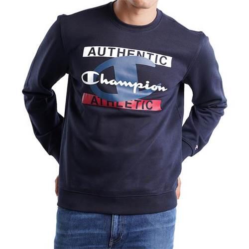 Sweat sans capuche homme Champion Authentic Athletic Bleu foncé