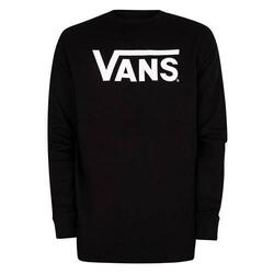 Sudadera sin Capucha Hombre Vans Classic Negro