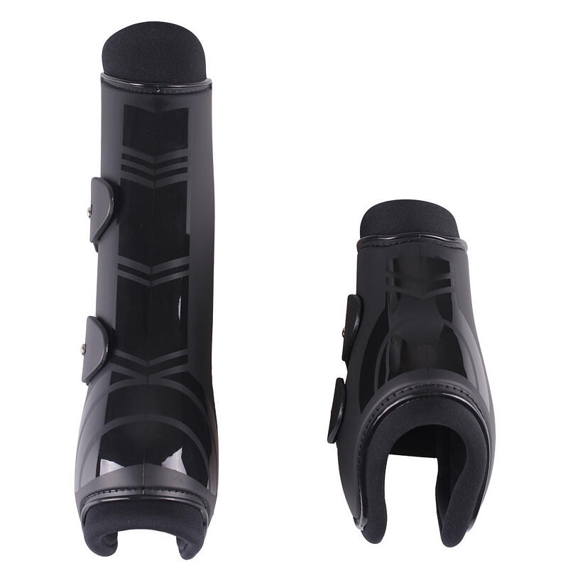 Ensemble guêtres antérieurs pour cheval et protège boulets Ouvertes QHP 3/4