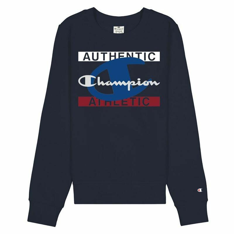 Hanorac fără Glugă Bărbați Champion Authentic Athletic Albastru închis
