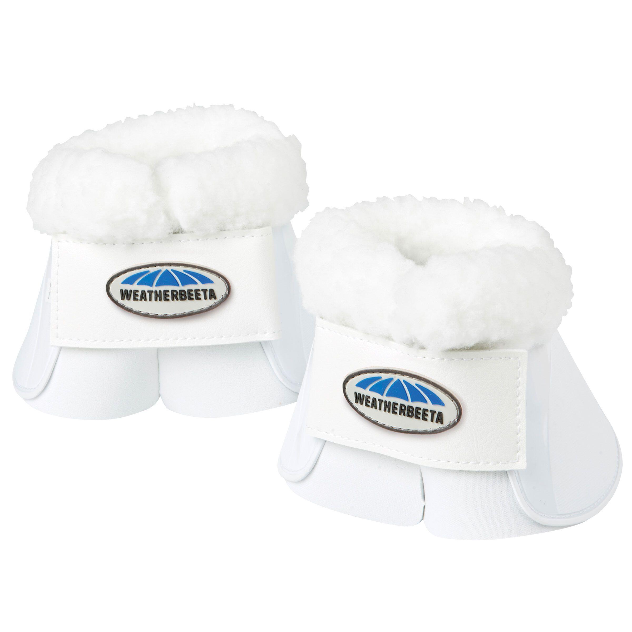 Stinchiere per cavalli con fodera in pile Weatherbeeta Fleece Trim 1/1