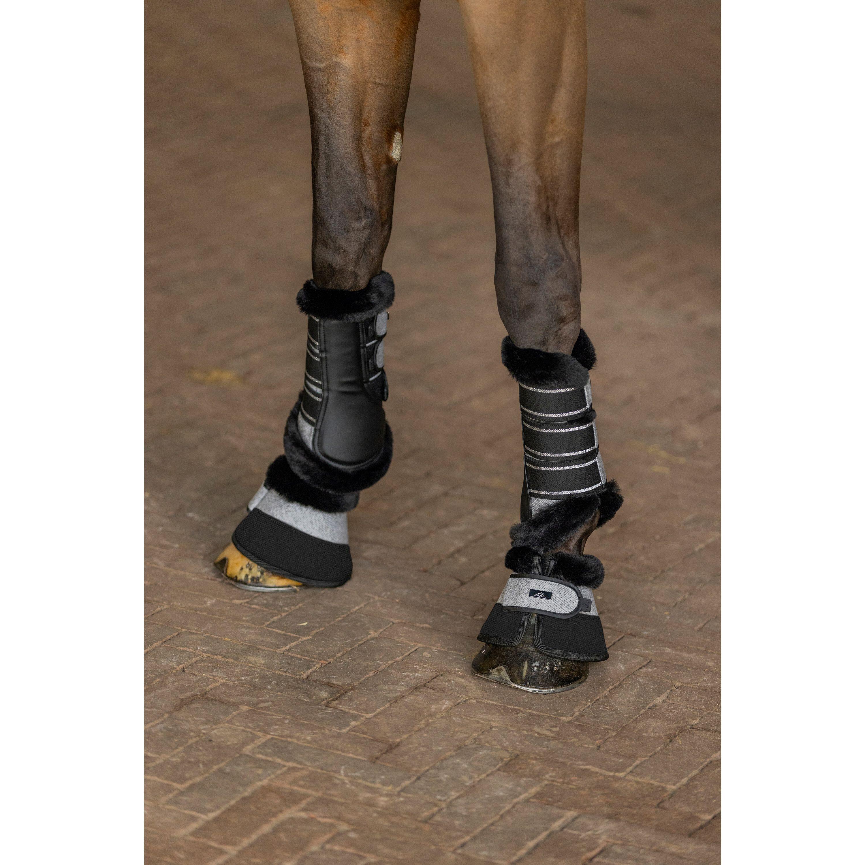 Gesloten dressuurhandschoenen voor paarden HV Polo Francis 3/3