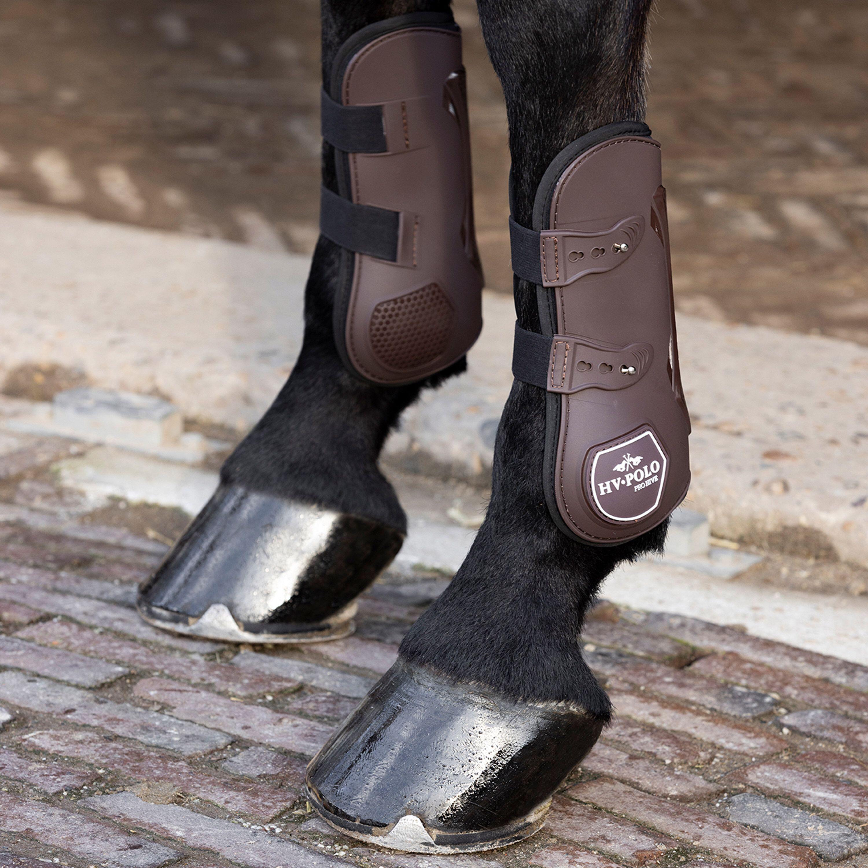 Open back fetlock boots for horse HV Polo Pro Movement 2/2