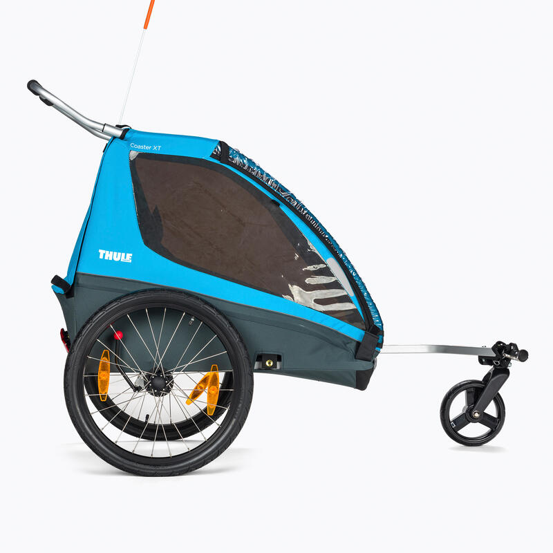 Remorcă ciclism copii Przyczepka Thule Coaster XT albastră