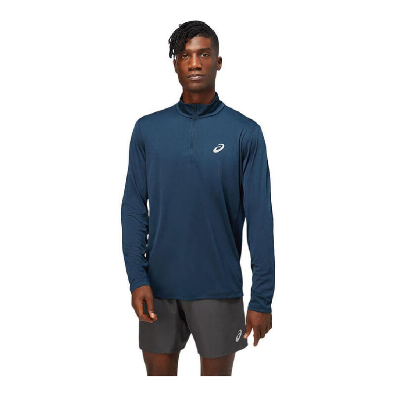 Camiseta de Manga Larga Hombre Asics Core LS Azul