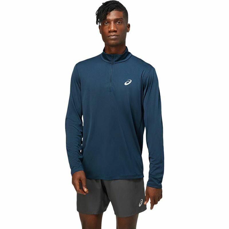 Camiseta de Manga Larga Hombre Asics Core LS Azul