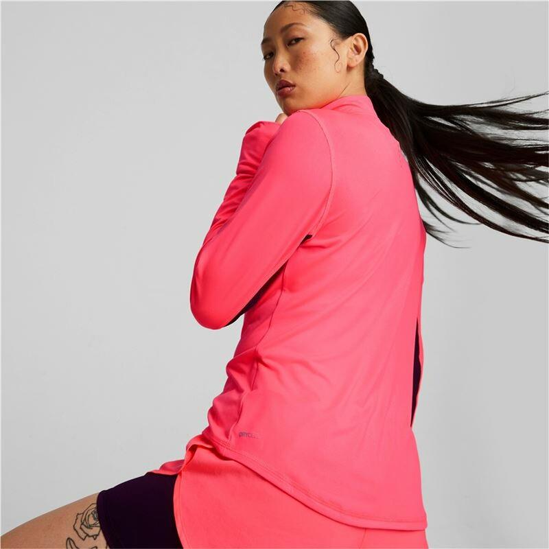 Maglia a maniche lunghe da donna Puma Favorite Rosa