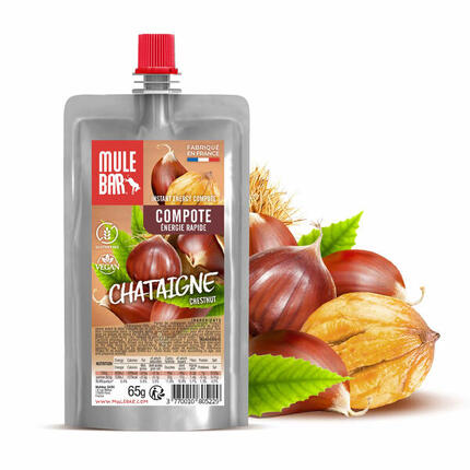 Compote énergétique - bio - vegan - 65g - Châtaigne