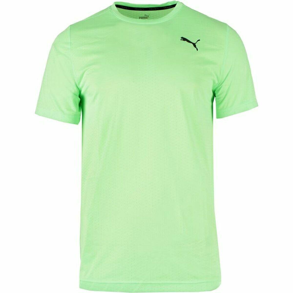 T-shirt à manches courtes homme Puma Train Fav Blaster Fizzy Vert 2/5