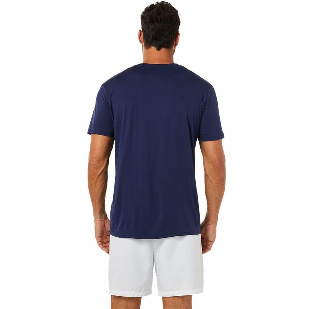 T-shirt à manches courtes homme Asics Court Bleu 3/5