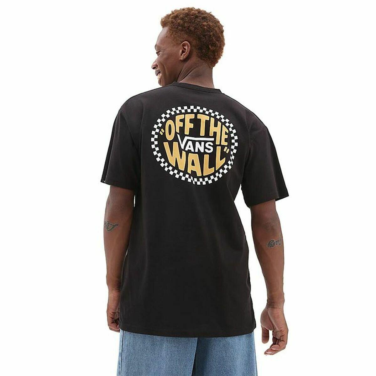 Maglia a Maniche Corte Uomo Vans Off The Wall Nero VANS Decathlon