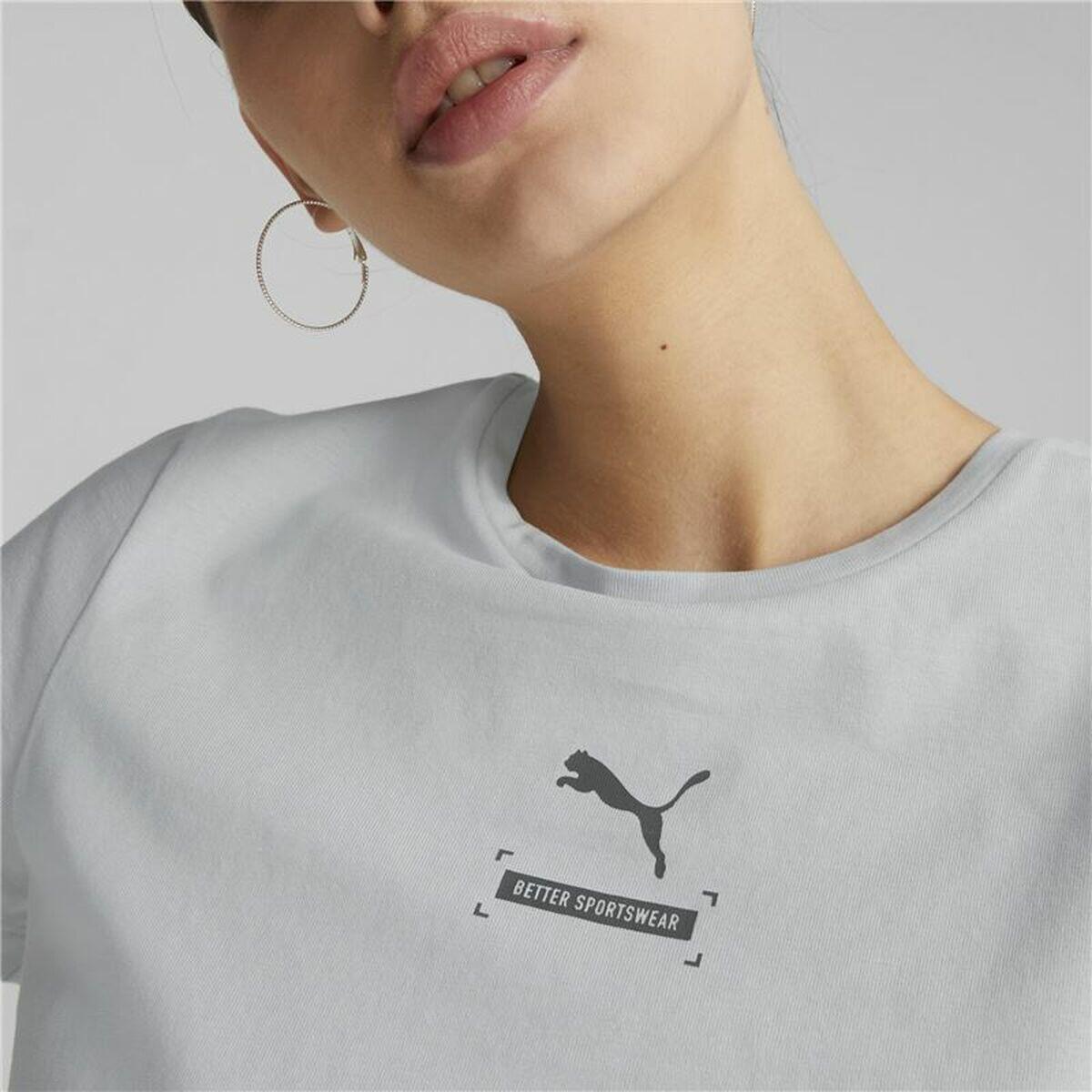Camiseta de Manga Corta Mujer Puma Better Gris 4/5