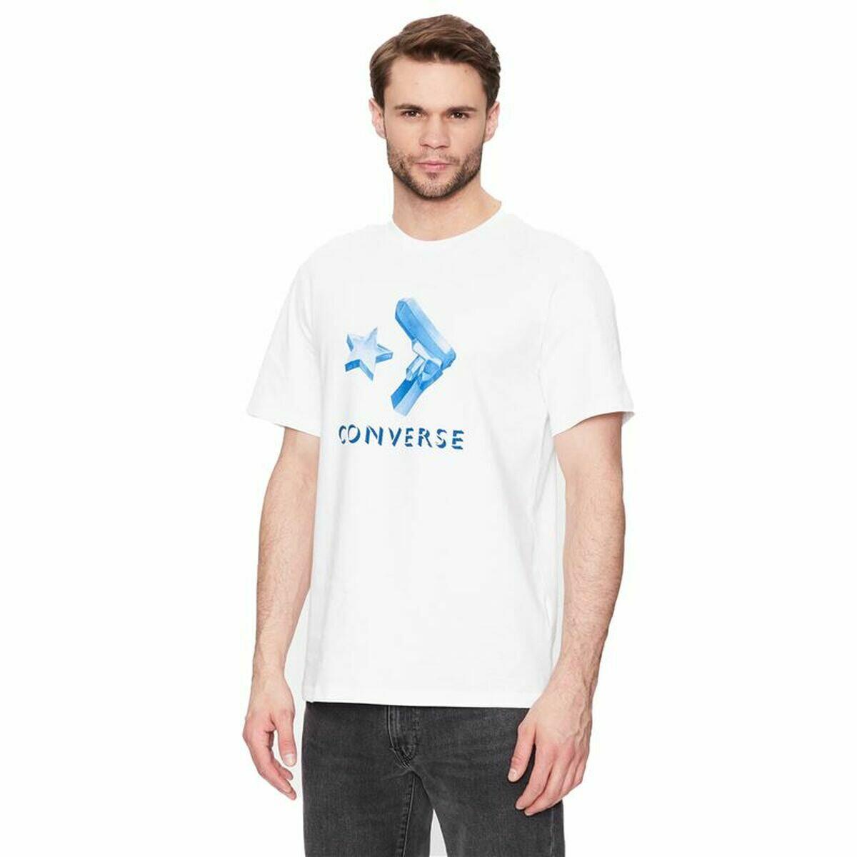 Maglia a Maniche Corte Uomo Converse Crystals Bianco CONVERSE Decathlon