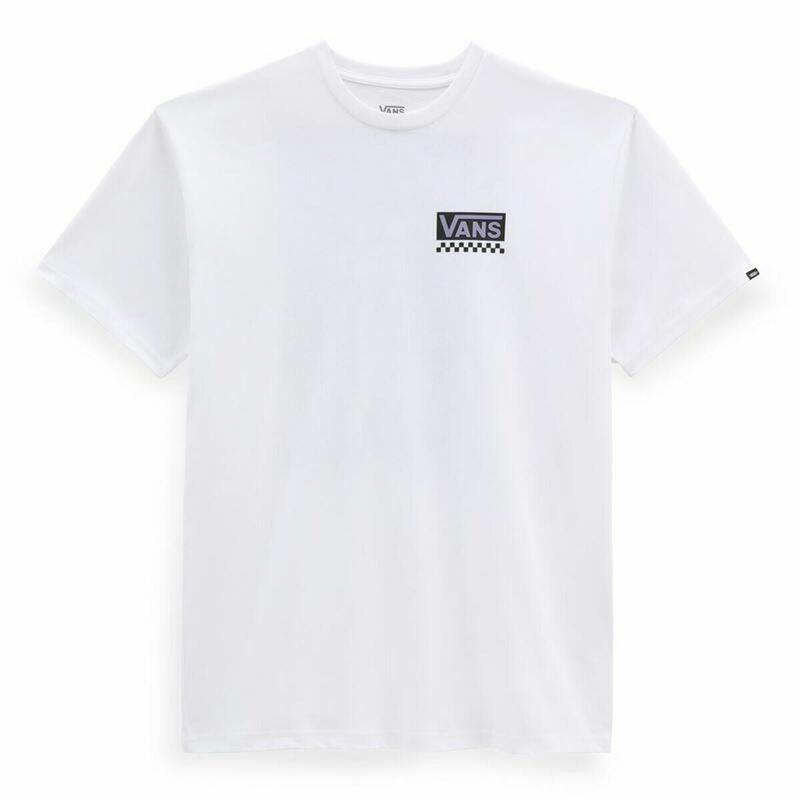 Camiseta Vans Global Stack-B Blanco